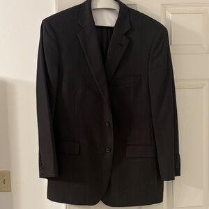 Brooks Brothers Dark Brown/Grey Men's Suit